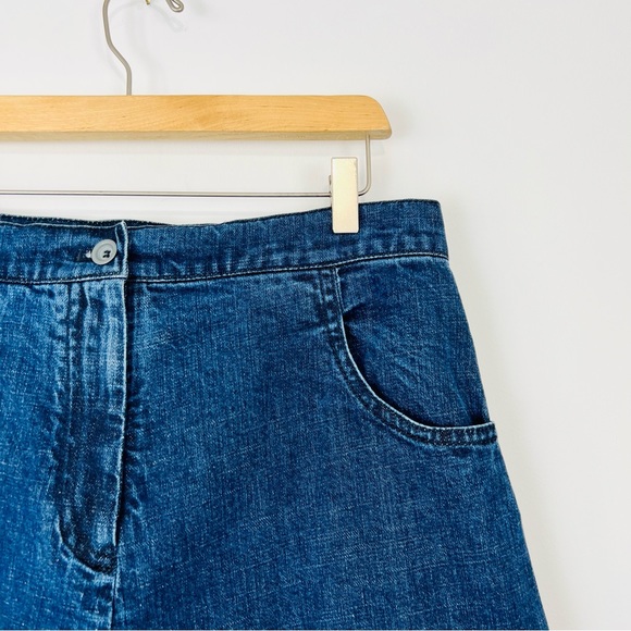 ISCHIKO OSKA Blue Mid Wash Denim Balloon Oversized Jeans UK 12 - Picture 7 of 15